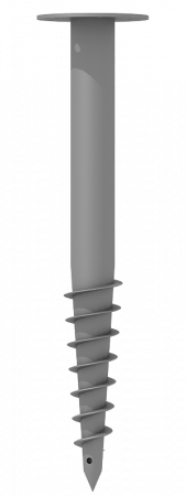 Винтовая свая. Грунт ГФ-021 - СВМ-F 76 (3) - 2500